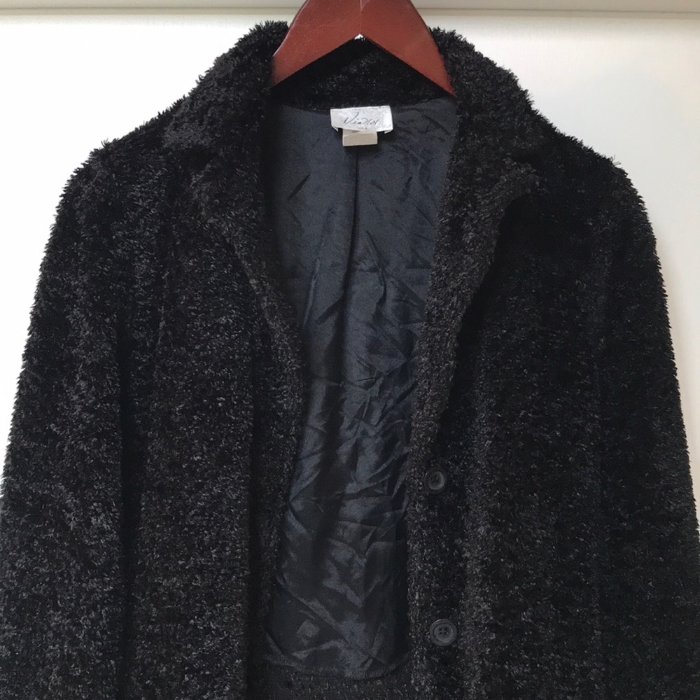 Via 101 Textured Cardigan/Jacket